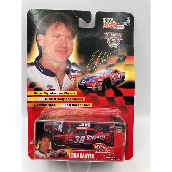 #38 Elton Sawyer 1998 Racing Champions 1:64 Diecast Car NIB - Picture 1 of 4